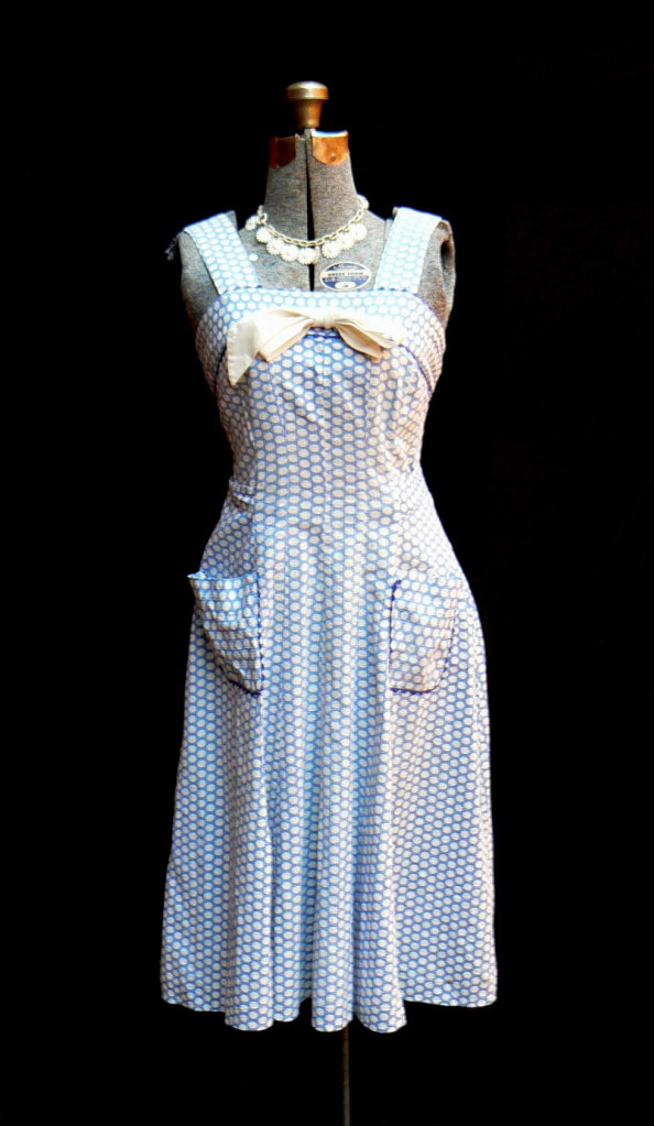 Vintage pinafore dress